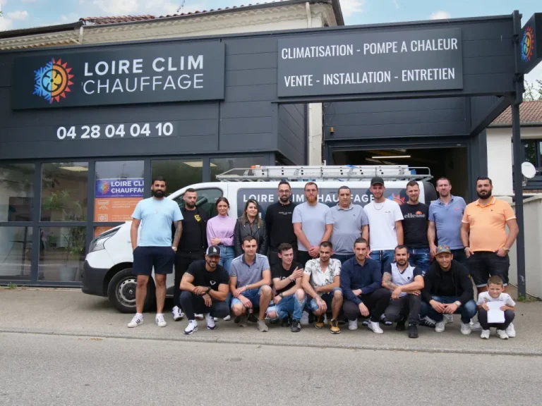 équipe de Loire Clim Chauffage